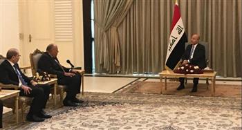   الرئيس العراقي: حريصون على تعزيز العلاقات مع مصر والأردن