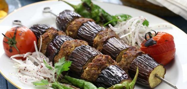 طريقة لذيذة وصحية لعمل كباب الباذنجان