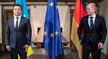   زيلينسكي يبحث مع شولتز تعزيز الدعم الدفاعي لأوكرانيا
