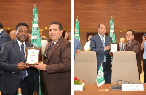 الاتحاد العربى للتنمية الاجتماعية يكرم الأمين العام المساعد لجامعة الدول العربية