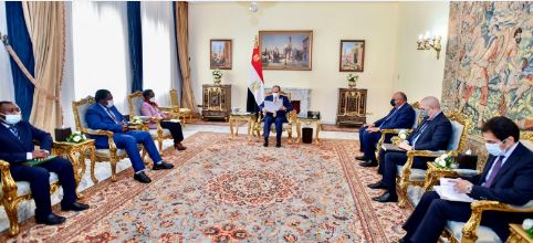 الرئيس السيسى يؤكد اعتزاز مصر بالعلاقات التاريخية المتميزة  مع تنزانيا