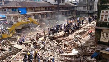   مصرع وإصابة 17 شخصا جراء انهيار مبنى سكنى فى الهند