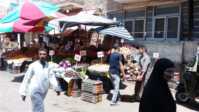 حملات لرفع وإزالة إشغالات الباعة الجائلين بشوارع أسيوط