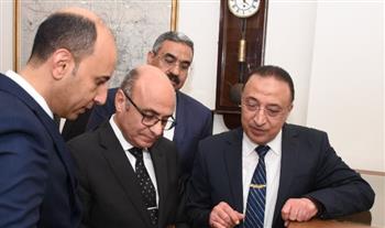   محافظ الإسكندرية ووزير العدل يشهدان افتتاح متحف وثائق وخرائط سراي محكمة الحقانية 