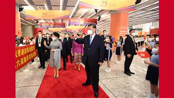   رئيس الصين في الاحتفال بـ«اليوبيل الفضي»: هونج كونج «جسرنا للعالم»