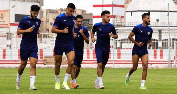 مران الزمالك .. تدريبات بدنية للاعبين