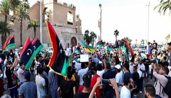   انطلاق مظاهرات شعبية بطرابلس ضد حكومة الدبيبة منتهية الولاية