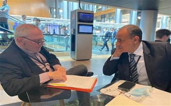   سفير مصر في بروكسل يتناول تطورات الحوار السياسي الوطني وملفات الطاقة والغذاء