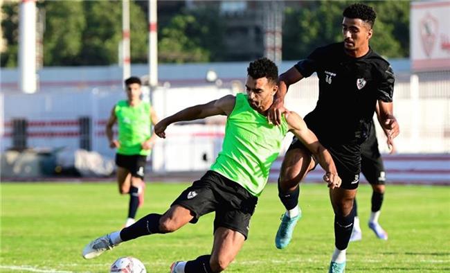 عاشور وعبدالغني وجمعة يتألقون في تقسيمة الزمالك