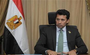 وزير الرياضة يتابع اللمسات النهائية لحفل افتتاح بطولة افريقيا لليد 