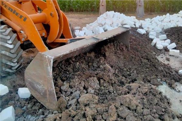 إزالة 35 حالة تعد على أراضى الدولة خلال عيد الأضحى ببنى سويف