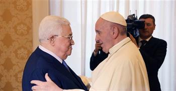 عباس يطلع البابا فرنسيس أخر المستجدات في الأراضي الفلسطينية