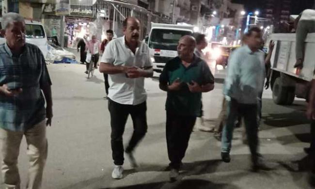 نائب محافظ الغربية يقود حملة نظافة ورفع للإشغالات بمركز بسيون