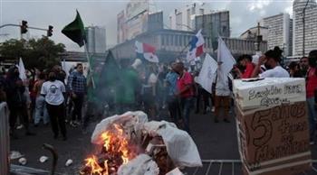   احتجاجات فى بنما رغم خفض أسعار الوقود والسلع الغذائية