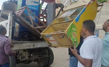 «محافظة المنوفية».. حملة مكبرة لرفع وإزالة الإشغالات بأشمون 
