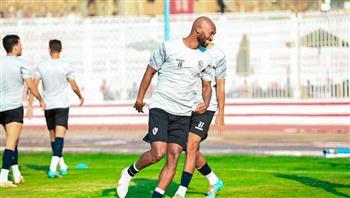 فقرة خاصة للمهاجمين ولاعبي الوسط في نهاية مران الزمالك 