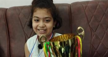   رغد علاء الدين حصدت الميدالية الذهبية في بطولة إفريقيا للشطرنج تحت سن 10 سنوات