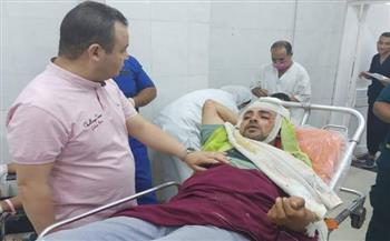  ننشر أسماء المصابين في انقلاب ميكروباص بطريق السويس- العين السخنة 