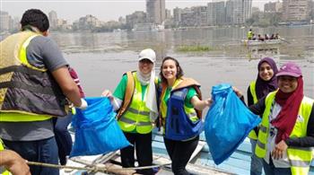   مؤسسة "شباب بتحب مصر" تنظم حملة لنظافة نهر النيل