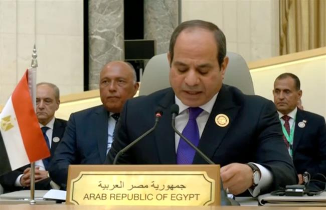 الأمن العربي والسد.. أقوي رسائل الرئيس السيسي بحضور بايدن.. فيديو
