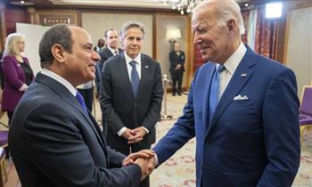    بايدن: نؤكد الالتزام بالشراكة الاستراتيجية بين الولايات المتحدة ومصر
