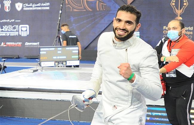 زياد السيسى يتأهل لدور الـ32 بسلاح السيف للرجال ببطولة العالم في القاهرة 