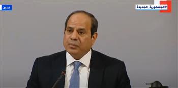    السيسي: مصر لن تدخر جهدا لإنجاح القمة العالمية للمناخ