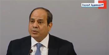 السيسي: مؤتمر شرم الشيخ يهدف لتحويل الوعود إلى واقع عملي على الأرض لمواجهة تغير المناخ