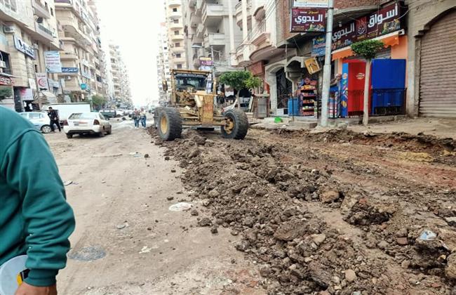 إزالة الإشغالات بمصيف رأس البر عقب إجازة عيد الأضحى