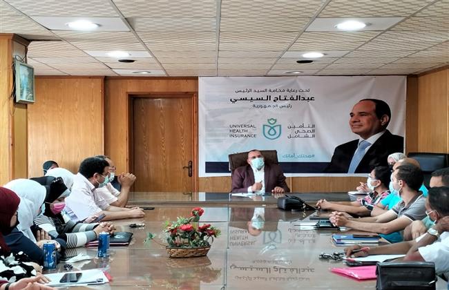 محافظ السويس يوجه الفريق الطبي بمواصلة جهوده 