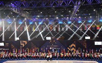   حفل افتتاح مبهر لبطولة العالم للسلاح باستاد القاهرة 