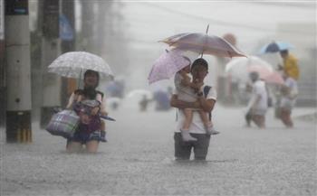  السلطات اليابانية تصدر أوامر إجلاء لأكثر من 480 ألف شخص بسبب هطول الأمطار الغزيرة