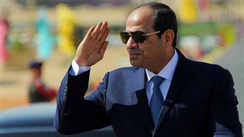الرئيس السيسي يوفد مندوبا للتعزية