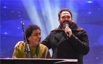 محمد منير يستعد لطرح "للي" أحدث دويتو مع أكرم حسني