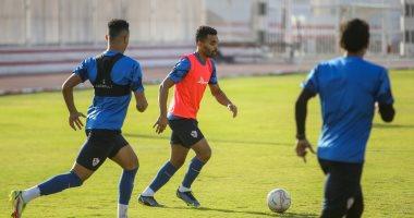تقسمية قوية فى تدريبات الزمالك استعدادًا لمواجهة الأهلى 