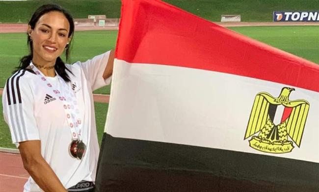في أول ظهور لبطلة مصر الذهبية بسنت حميدة: أول ما بحثت عنه عقب الفوز «علم مصر»
