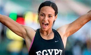 بسنت حميدة بعد فوزها بذهبية البحر المتوسط: سجدت وسألت على علم مصر 