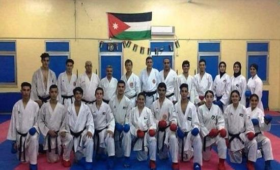 وفد المنتخب الأردني للكاراتية يزور مصر لإقامة معسكر تدريبي
