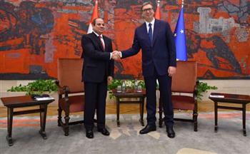   الرئيس الصربي: ناقشت مع الرئيس السيسي تعزيز التعاون في كافة المجالات والأزمة الأوكرانية