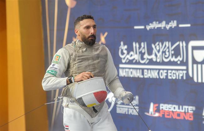 علاء أبوالقاسم ومحمد حمزة يتأهلان لدور ال16 بفردي سلاح الشيش ببطولة العالم بالقاهرة 