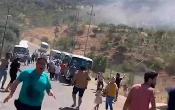 انتفاضة عراقية كردية غاضبة بعد استشهاد 9 أشخاص في قصف تركي لمنتجع زاخو