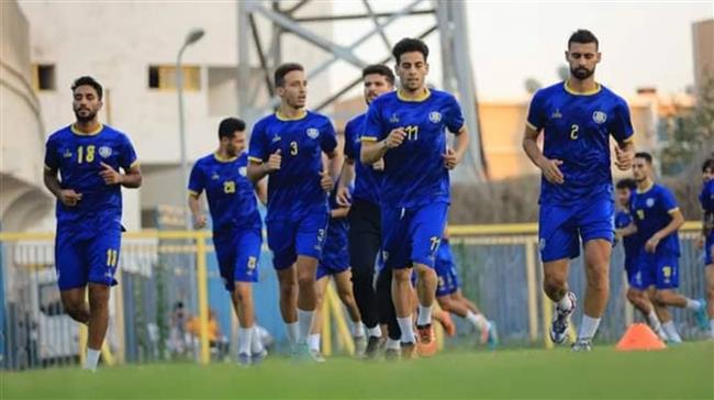 مران مسائي للاعبي الإسماعيلي استعدادًا لمواجهة بيراميدز