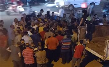 باعة منطقة أبودراع يعودون الى أماكنهم والشرطة تتدخل لاقناعهم بالانتقال