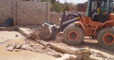 إزالة 19 طاحونة وكسارة ذهب بأسوان