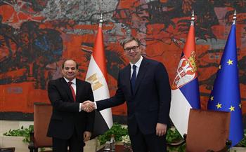   الرئيس السيسي ونظيره الصربي يحضران عرضا لأسلحة القوات المسلحة الصربية ببلجراد