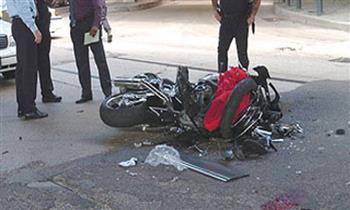   إصابة شخصين فى حادث تصادم ميكروباص ودراجة نارية بطنطا