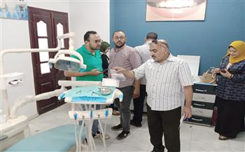   ضبط طالب جامعي يدير عيادتين لعلاج الأسنان في سوهاج