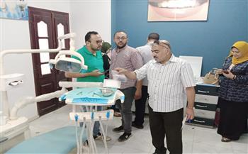 ضبط طالب جامعي يدير عيادتين لعلاج الأسنان في سوهاج