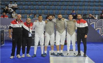 منتخب سلاح الشيش للرجال يكتسح أستراليا ويتأهل لدور الـ16 لبطولة العالم بالقاهرة