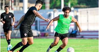 الزمالك يختتم استعداداته لمواجهة سموحة بتدريب جماعي غدا